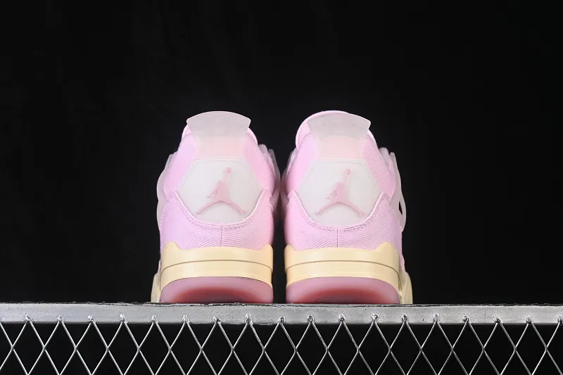 All categories Air Jordan Jordan series basketball shoes Air Jordan 4 TK version Air Jordan 4 Retro "Iced Carmine" AJ4 Jordan 4 denim ice plum powder replica basketball shoes IB6716-600